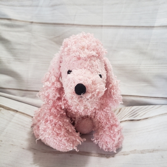 Ganz Webkinz Pink Poodle Dog 7" Plush Stuffed Animal HM107 No Code Tag - Picture 2 of 9